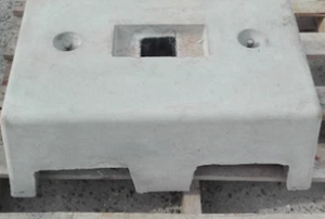 PLOT SUPPORT DE PANNEAUX TEMPORAIRES Béton Préfabriqué Amatures de GIRONDE BPA de Gironde, votre expert béton